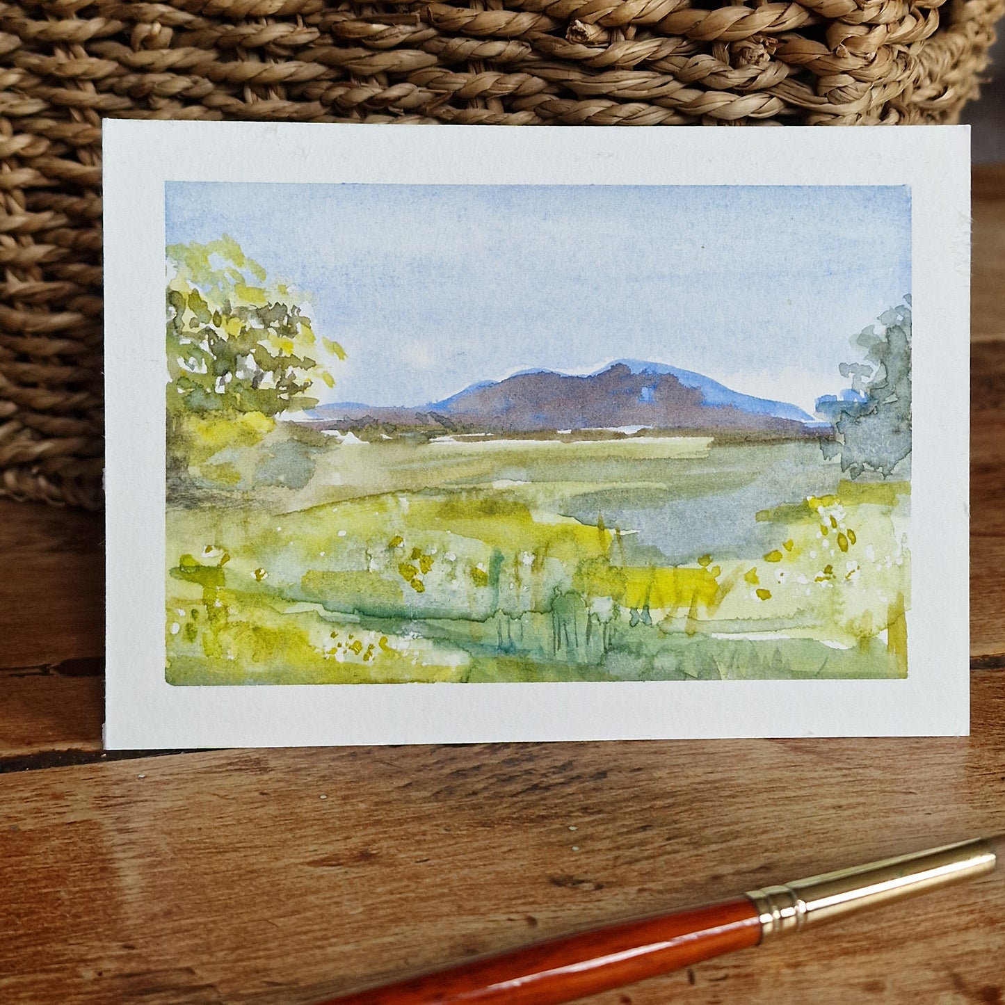 Original A6 Watercolour painting